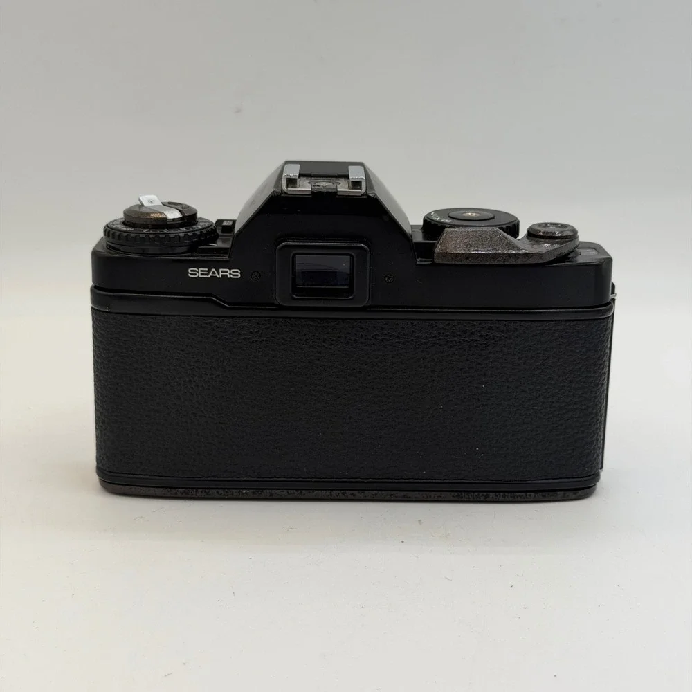 Sears KS Super 35mm SLR Film Camera W/ Auto Sears 50mm f2.0 Lens Pentax K Mount